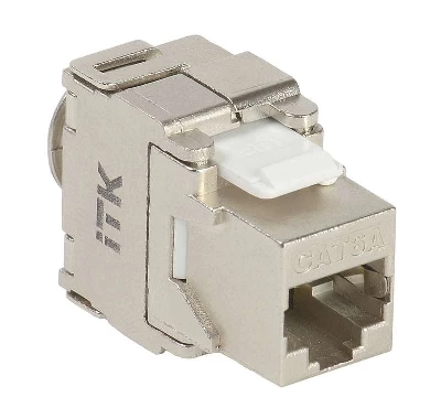 Модуль Keystone Jack кат. 6A FTP IDC Dual верт. заделка ITK CS1-1C6AF-D2