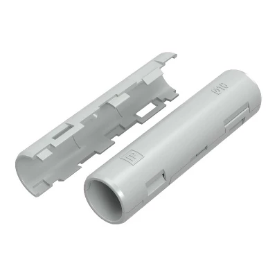 Муфта разборная d16 мм атмосф. сер. Промрукав PR13.0409