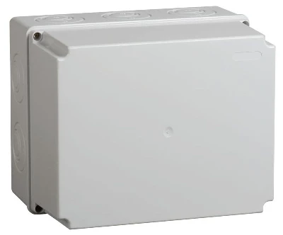 Коробка распаячная ОП 240х195х165 IP55 КМ41274 RAL7035 IEK UKO10-240-195-165-K41-55