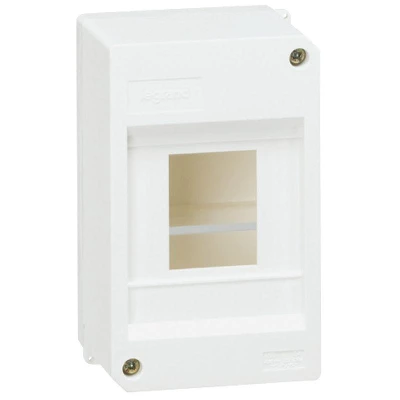 Щиток распред. накладной 4-м Mini S 140х87х68мм без двер. IP30 бел. Leg 001357