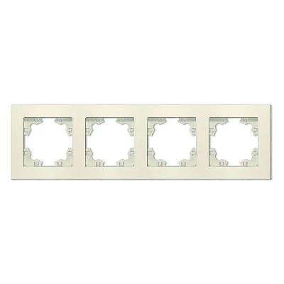 Рамка 4-м Афина универс. сл. кость (ivory) Universal A0046-I