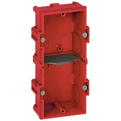 Коробка монтажная 2-м Batibox Г=40мм вертикал./горизонт. для кирп. стен Leg 080142