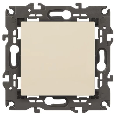 Выключатель 1-кл. СП Elegance 14-1101-02 10А IP20 250В 10AX механизм сл. кость Эра Б0034208