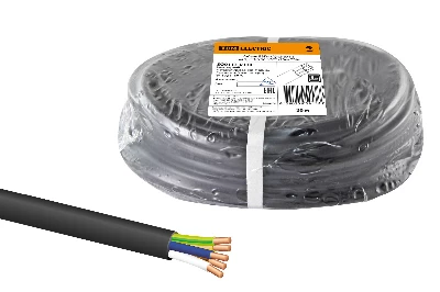 Кабель ВВГнг(А)-LS 5х1.5 ок(N, PE)-0.66 ГОСТ (20м) TDM