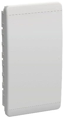 Корпус ЩРВ-П-36 TEKFOR IP41 бел. дверь пластик. IEK TF5-KP13-V-36-41-K01-K01