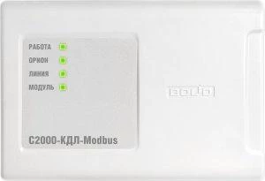 Контроллер двухпроводной линии с гальванической изоляцией С2000-КДЛ-Modbus Болид 266725