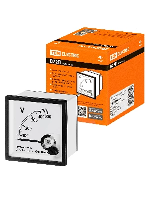 Вольтметр В72П 500В-1.5 TDM