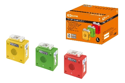 Трансформатор тока измерительный ТТН  30T/150/5-5VA/0.5-Р (3 шт., color) TDM