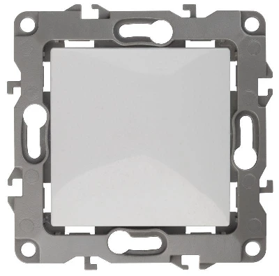 Выключатель 1-кл. СП Эра12 12-1101-01 10А IP20 250В 10AX механизм бел. Эра Б0014621