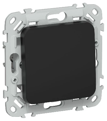 Выключатель проходной 1-кл. СП FLITE ВС61-1-0-ФлЧ 10А механизм черн. IEK FI-V12-0-10-1-K02