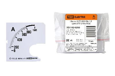 Шкала Ш72  800/5А-1.5 (для А72 Х/5А) TDM