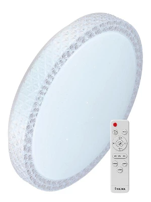 Светильник светодиодный PREMIUM SAPHIR 120Вт 230В 3000-6500К 9600лм IP40 495х115мм настенно-потолочный управляемый с пультом ДУ КОСМОС KSSaph120W