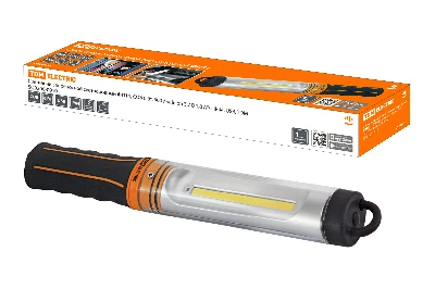 Светильник переносной светодиодный ФП11, COB 6 Вт, 360 лм, li-ion 3.7 В 1.8 А*ч, IP44, USB, TDM