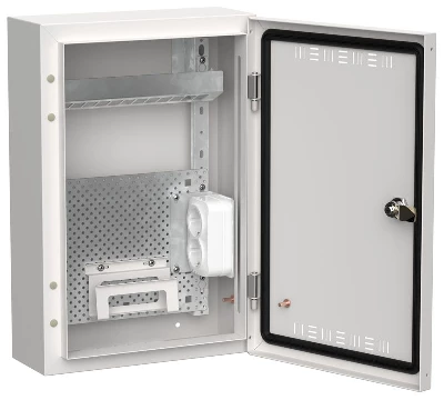 Корпус мультимедиа ЩРн-24 (1х24) TITAN 5 бел. IEK TI5-51-N-024-30