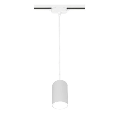 Светильник трековый подвес ARTLINE 55х55х100мм GU10 230В алюм. 2.6кв.м бел. Ritter 59927 6