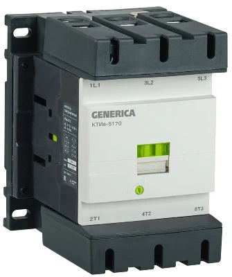 Контактор КТИе-5170 170А 230В/АС3 GENERICA KKTE50-170-230-10