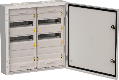 Корпус металлический ЩРн-72 (2х36) 585х570х140 IP54 сер. TITAN 5 IEK TI5-50-N-2X036-54-7035