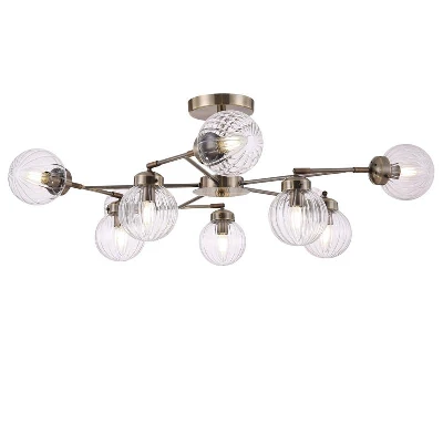 Люстра Daisy 40Вт E14х8 IP20 Freya FR5041PL-08BS