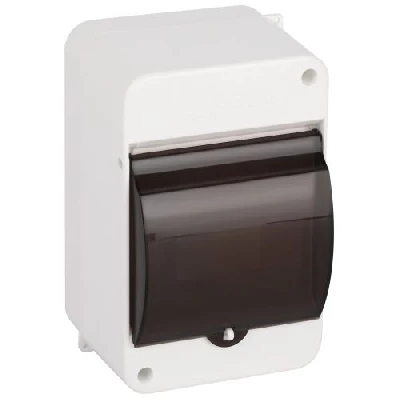 Корпус навесной SIMPLE КМПн 1/4 IP30 пластик.; прозр. крышка; бел. kmpn1.4t Эра Б0069239