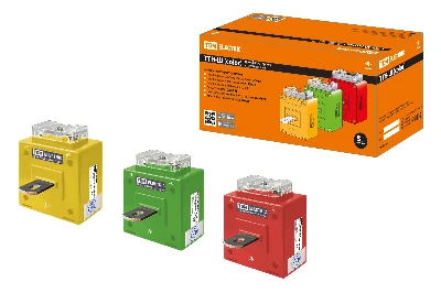 Трансформатор тока измерительный ТТН-Ш 150/5- 5VA/0.5-Р (3 шт., color) TDM