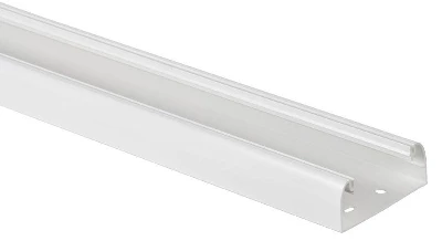 Кабель-канал 80х35 L2000 пластик без крышки бел. ИЭК Leg 010411