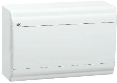 Бокс ЩРН-П-12 мод. навесной пластик IP41 PRIME бел. дверь IEK MKP82-N-12-WD-41-10
