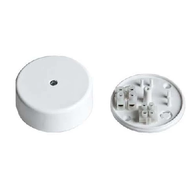 Коробка ОП Тусо распаячная D=62мм H=24мм 2 клемника бел. IP40 Ruvinil 65001Б