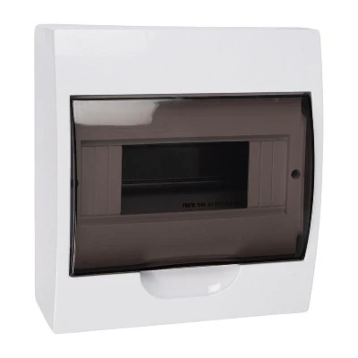 Бокс модульный накладной PDB/W 1008 WH (ЩРН-П- 8) IP41 пластик. Pro JazzWay 5071667