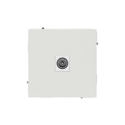 Розетка телевизионная одиночная TV KANT бел. песок DKC 7010503