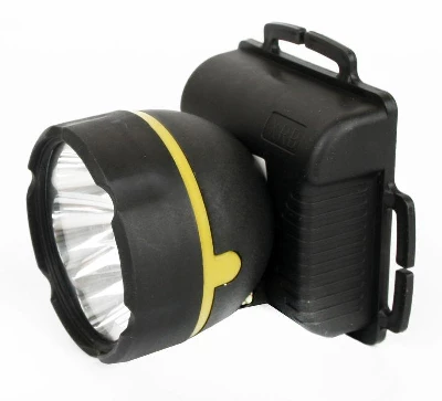 Фонарь налобный 909LED5 (5LED 1 режим; 3хR6 черн.) Ultraflash 11781