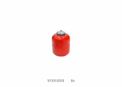 Бак расширительный вертикальный RV 8л красн. (90шт/пал) VALFEX VF.RV.0008