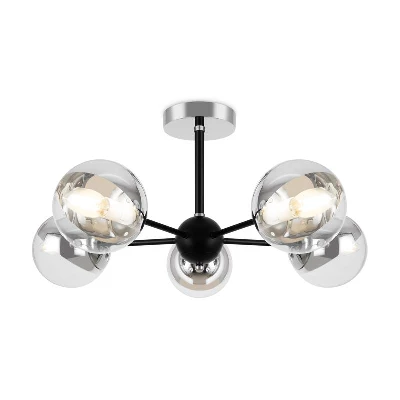 Светильник Sonnet 40Вт E14х5 IP20 подвесной Freya FR5271PL-05B