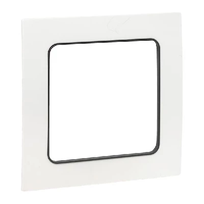 Рамка 1-м Стокгольм бел. с линией цвета черн. PROxima EKF EXM-G-304-10