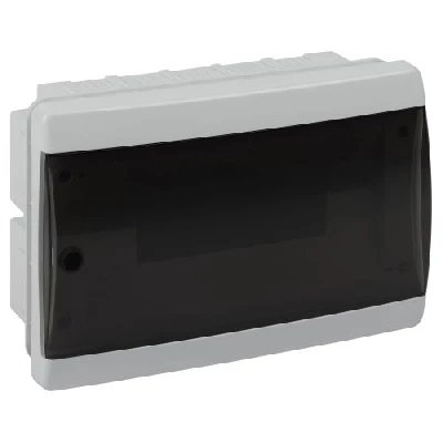 Корпус встраиваемый COMFORT ЩРВ-П-12 IP40 пластик. прозр. крышка бел. bf12cw Эра Б0067234