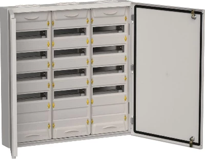 Корпус ЩРн-180 (3х60) TITAN 5 835х830х140 IP54 метал. сер. IEK TI5-50-N-3X060-54-7035