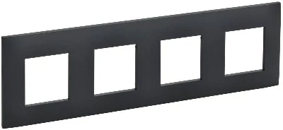 Рамка 4-м SKANDY SK-F04G графит IEK SK-M42-K53