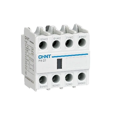 Приставка доп.контакты F4-22 к контактору NC1 NC2 NC8 (R) CHINT 439520