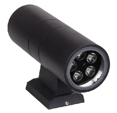 Светильник светодиодный архитектурный PWL-26090/30D 2х5Вт 6500К BL IP65 фасадный исполнение двухсторон. черн. Pro JazzWay 1018618B