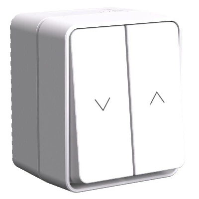Выключатель для жалюзи 2-кл. ОП AtlasDesign PROFI 10А IP54 бел. SE ATN540119