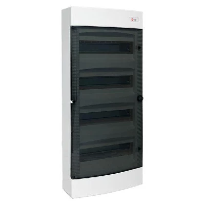 Щит распределительный навесной Unix 4х12мод. IP41 прозр. дверь PROxima EKF ux-4x12-n