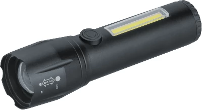 Фонарь светодиодный ручной 95 695 NPT-CM19-ACCU алюм.3 реж 1LED 3Вт+8COB 3Вт Li-ion 3.7В NAVIGATOR 95695