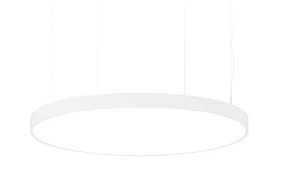 Светильник светодиодный RING-SLIM 35Вт 4000К IP40/IP20 opal-sand 400х50 CRI90 круг подвесной бел. CSVT ЦБ-00008835