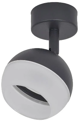 Светильник 4011 GX53 настенно-потолочный черн. IEK LT-USB0-4011-GX53-1-K02