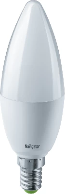 Лампа светодиодная 94 482 NLL-P-C37-5-230-4K-E14-FR 5Вт свеча 4000К нейтр. бел. E14 400лм 176-264В Navigator 94482