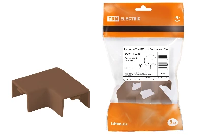 Поворот на 90 гр. КМП 60х40 бук (4 шт./комп.) TDM