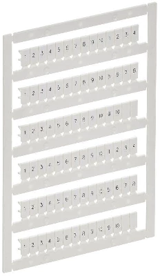 Маркер для CTS/CP 2.5кв.мм "1-10" ARMAFIX IEK AF-CT10D-M-D25-01