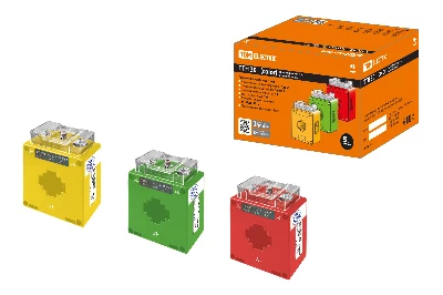 Трансформатор тока измерительный ТТН  30/250/5-5VA/0.5-Р (3 шт., color) TDM