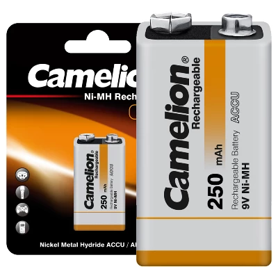 Аккумулятор "крона" 9V-250mAh Ni-Mh BL-1 NH-9V250BP1 аккумулятор 9В Camelion 5014