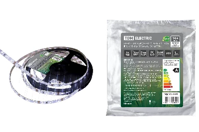 Лента светодиодная SMD5050-60-20-12-144-6000 60LED/м, IP20, 12В, 14.4Вт. (У) 6000К, TDM