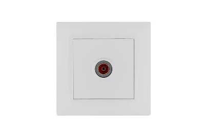 Розетка TV проходная Karea RIZZ бел. Makel 88001007